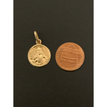 Load image into Gallery viewer, 18K Gold Pendant Jesus Christ 1.22 grams Small - Rafant