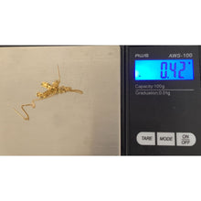 Load image into Gallery viewer, 18K Gold Earrings Threader Dangling - Rafant