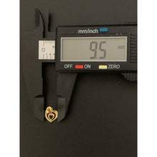 Load image into Gallery viewer, 18K Gold Earrings Stud Heart 1.10 grams - Rafant