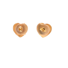 Load image into Gallery viewer, 18K Gold Earrings Stud Heart Small - Rafant