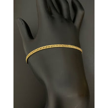 Load image into Gallery viewer, 18K Gold Bracelet Curb 7 inches 2.01 grams - Rafant