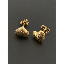 Load image into Gallery viewer, 18K Gold Earrings Stud Heart 1.62 grams - Rafant
