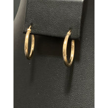 Load image into Gallery viewer, 18K Gold Earrings Hoops Loops Small 1.29 grams - Rafant