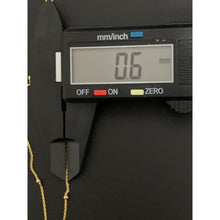 Load image into Gallery viewer, 18K Gold Necklace Chain 16 inches with Tiny Beads 1.88 grams - Rafant