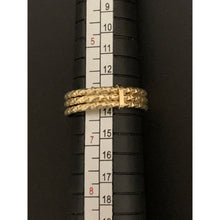 Load image into Gallery viewer, 18K Gold Ring Three Days 1.01 grams Size 6.25 - Rafant