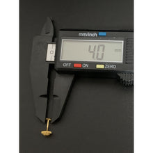 Load image into Gallery viewer, 18K Gold Earrings Stud Screw Type Small 0.39 grams - Rafant