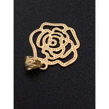 Load image into Gallery viewer, 18K Gold Pendant Flower 0.83 grams - Rafant