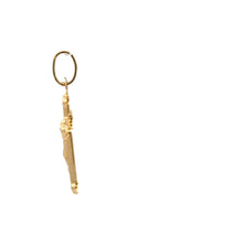 Load image into Gallery viewer, 18K Gold Pendant Cross Jesus Christ Religious 0.69 grams - Rafant