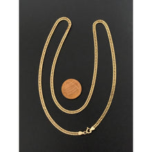 Load image into Gallery viewer, 18K Gold Necklace Chain Curb 18 inches 5. 11 grams - Rafant