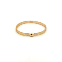 Load image into Gallery viewer, 18K Yellow Gold Bracelet Bangle Soft Mesh Stretchable 7.75 inches 0.87 grams - Rafant