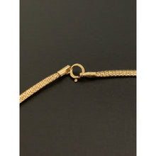 Load image into Gallery viewer, 18K Gold Necklace Omega Soft Flexible 15.50 inches 1.16 grams - Rafant
