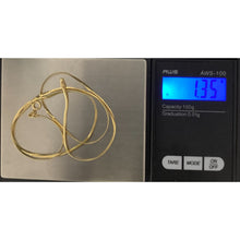 Load image into Gallery viewer, 18K Gold Necklace Chain Snake 18 inches 1.35 grams - Rafant