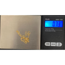 Load image into Gallery viewer, 18K Gold Necklace Chain 18 inches 0.73 grams - Rafant