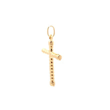 Load image into Gallery viewer, 18K Yellow Gold Pendant Cross Religious 1.34 grams - Rafant