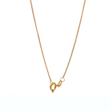 Load image into Gallery viewer, 18K Gold Necklace Chain  17.5 inches Discs Bead Charms 0.85 grams - Rafant