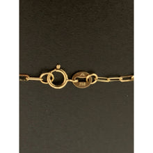Load image into Gallery viewer, 18K Gold Necklace Chain Paperclips 1.62 grams 18 inches - Rafant
