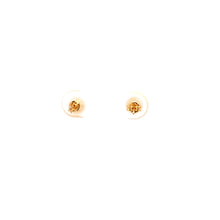 Load image into Gallery viewer, 18K Yellow Gold Earrings Stud Ball Textured 0.63 grams - Rafant