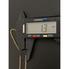 Load image into Gallery viewer, 18K Gold Necklace Chain 19.50 Inches Rolo 2.25 grams - Rafant