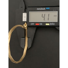 Load image into Gallery viewer, 18K Gold Bracelet Soft Flexible Bangle 6.75 inches 1.77 grams - Rafant