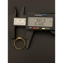 Load image into Gallery viewer, 18K Gold Ring Heart 1.10 grams Size 8.5 - Rafant