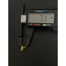 Load image into Gallery viewer, 18K Gold Earrings Stud Star Moon 1.13 grams Small - Rafant