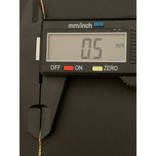 Load image into Gallery viewer, 18K Gold Necklace Chain 17 inches plus 1 inch extension with Stethoscope Pendant 1.81 grams - Rafant