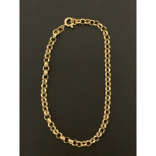 Load image into Gallery viewer, 18K Gold Bracelet Rolo Link Chain 2.58 grams Size 7.5 inches - Rafant