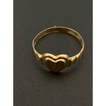 Load image into Gallery viewer, 18K Gold Ring Heart 1.15 grams Size 8 - Rafant