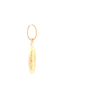 Load image into Gallery viewer, 18K Yellow Gold Pendant Oval Woman Lady 1.18 grams - Rafant