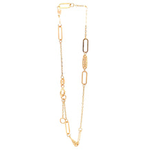 Load image into Gallery viewer, 18K Yellow Gold Bracelet Paperclip Size 6.75 inches plus 0.5 inch extension - Rafant