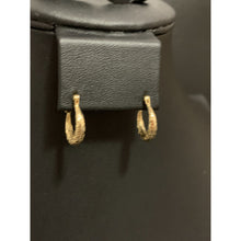 Load image into Gallery viewer, 18K Gold Earrings Hoops Loops Small 1.21 grams - Rafant