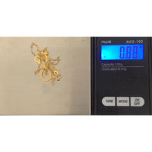 Load image into Gallery viewer, 18K Gold Necklace Chain Cable Link 16 inches Infinity - Rafant