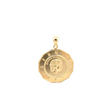 Load image into Gallery viewer, 18K Yellow Gold Pendant Women Queen Angel 3.98 grams - Rafant