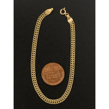 Load image into Gallery viewer, 18K Gold Bracelet Sedusa 7 inches 2.09 grams - Rafant