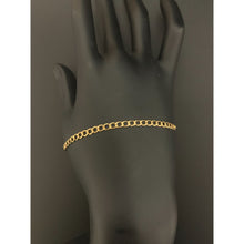 Load image into Gallery viewer, 18K Gold Bracelet Chain Curb Link 1.63 grams Size 7.5 inches - Rafant