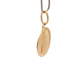 Load image into Gallery viewer, 18K Gold Pendant Round Mother Mary Baby Jesus - Rafant