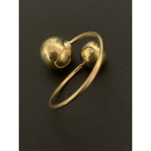 Load image into Gallery viewer, 18K Gold Ring Balls 1.57 grams Size 6.5 - Rafant