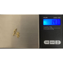 Load image into Gallery viewer, 18K Gold Earrings Stud Heart Small 1.47 grams - Rafant