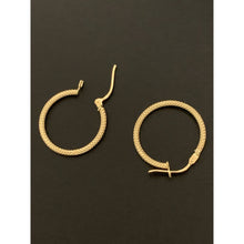 Load image into Gallery viewer, 18K Gold Earrings Hoops Loops Small 1.01 grams - Rafant