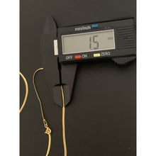 Load image into Gallery viewer, 18K Gold Necklace Chain 18 inches 1.38 grams - Rafant