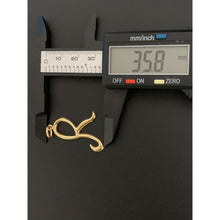 Load image into Gallery viewer, 18K Gold Pendant Letter R 1.35 grams - Rafant