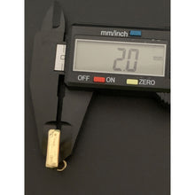 Load image into Gallery viewer, 18K Gold Pendant Padlock 2.15 grams - Rafant