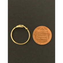Load image into Gallery viewer, 18K Gold Ring Heart Key 1.27 grams Size 7 - Rafant