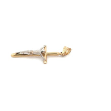 Load image into Gallery viewer, 18K Gold Pendant Cross Jesus Christ Religious 0.80 grams - Rafant