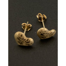 Load image into Gallery viewer, 18K Gold Necklace Chain 16 inches Heart Pendant with Earrings Sets 1.65 grams - Rafant