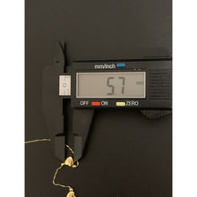 Load image into Gallery viewer, 18K Gold Necklace 18 inches with Heart Charms 1.81 grams - Rafant