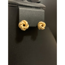 Load image into Gallery viewer, 18K Gold Pendant Earrings Sets Stud Knot 3.34 grams - Rafant