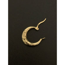 Load image into Gallery viewer, 18K Gold Earrings Hoops Loops 1.36 grams - Rafant