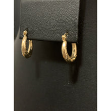 Load image into Gallery viewer, 18K Gold Earrings Hoops Loops Small 1.28 grams - Rafant