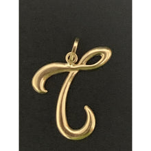 Load image into Gallery viewer, 18K Gold Pendant Letter T 1.31 grams - Rafant